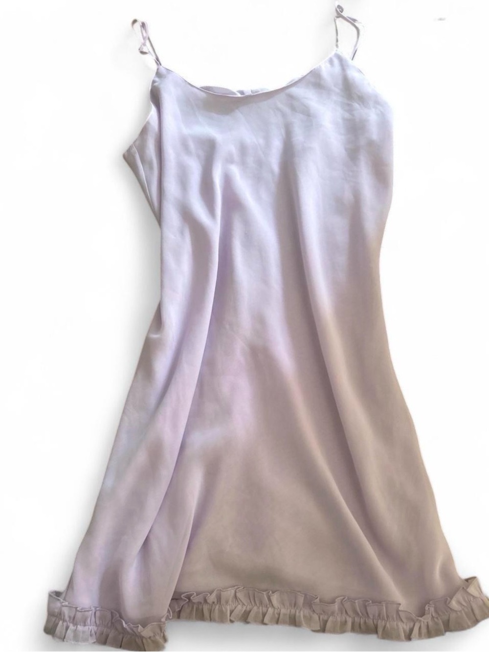 Lavender slip dress